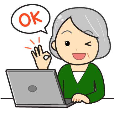 Seniorin hat im Computerkurs herausgefunden wie es geht!